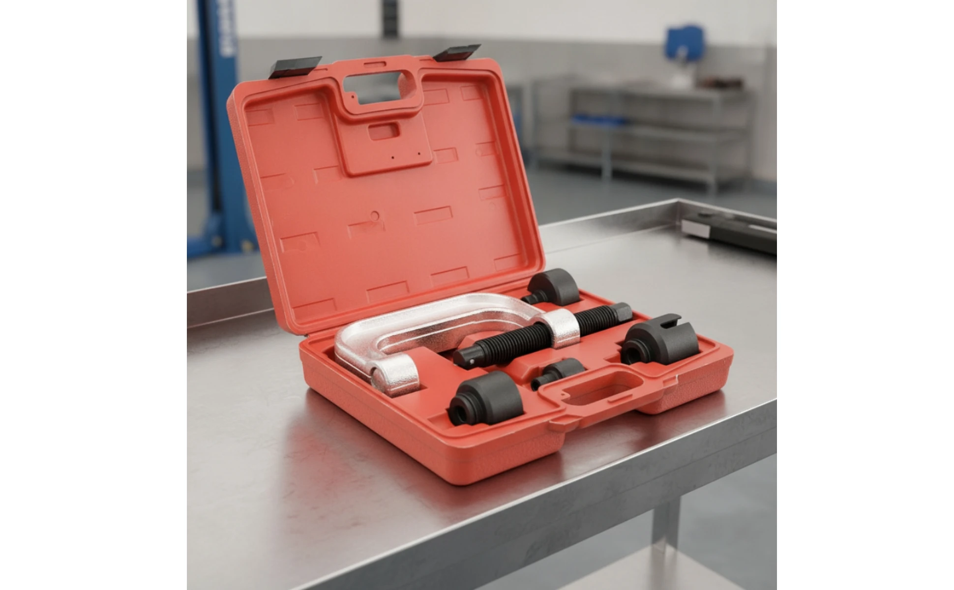 Ball Joint Press Tool Kit Manual Ball Joint Press Set Puller Professional-Grade Portable for Mechanics, Chassis Repair