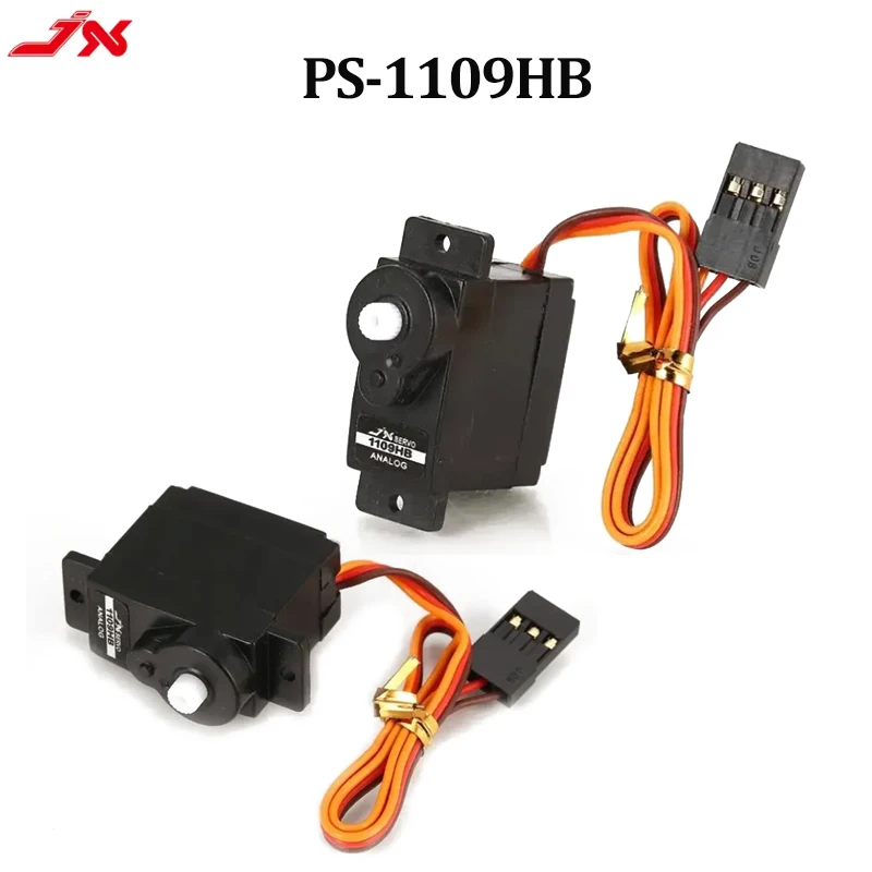 JX PS-1109HB 4.8V-6V 9g 2KG Large Torque Plastic Gear Mini Micro Servo for 1/18 RC Car Plane Boat Motorcycle Robot Wltoys Parts