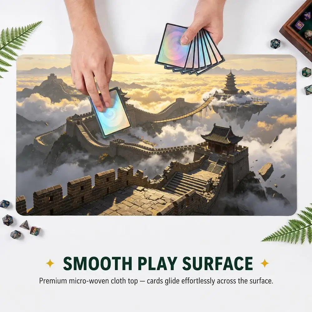Mouse Pad Card Playmat with Zones Game Mats Tabletop rug TCG Card Battles Commander Gaming Mouse pad Duel deskmat Beginner