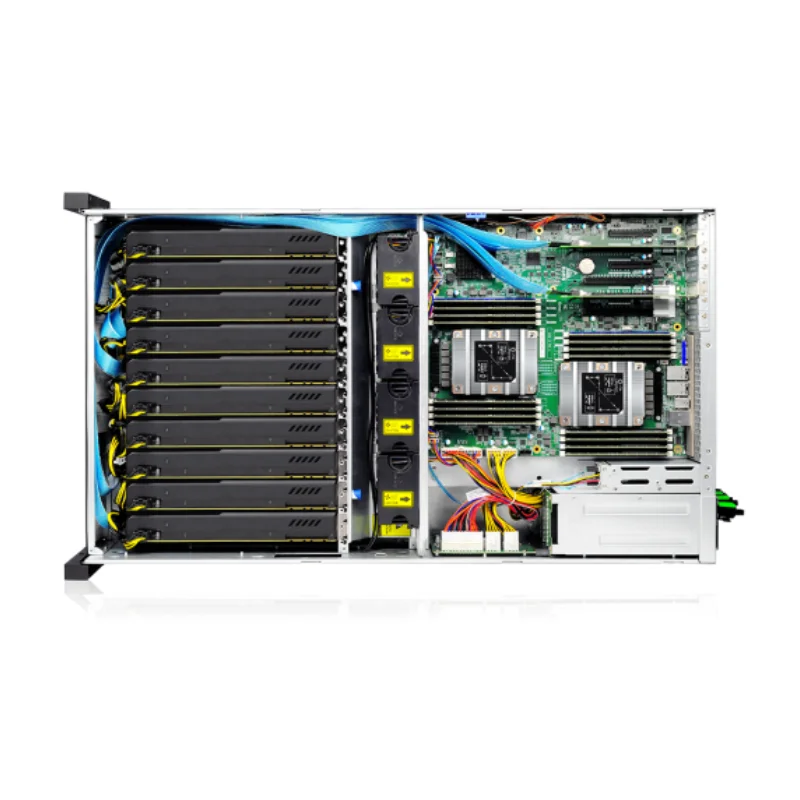 Hotsale 10bay Server case RMC4110-790-HTF 10gpu Server Chassis
