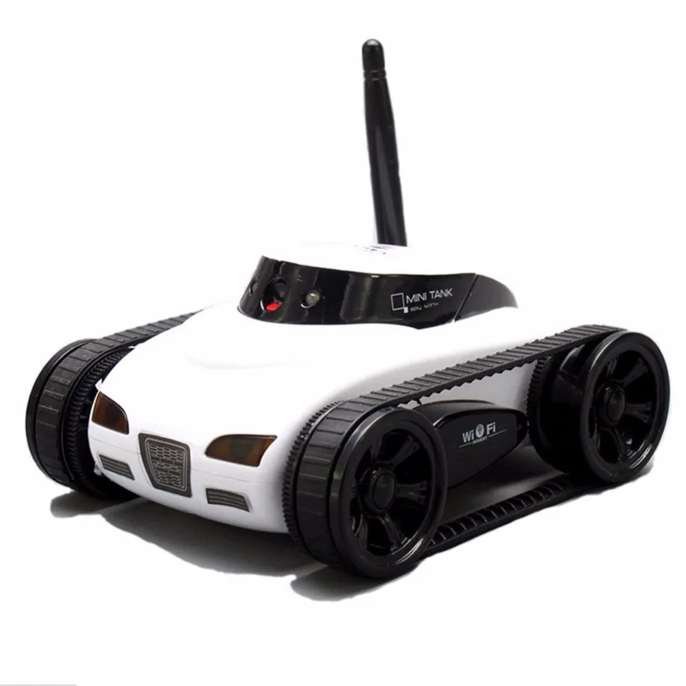 FPV iSPY WIFI Real-time Quality Mini RC Tank HD Camera Video Remote Control Robot Car Intelligent IOS Anroid APP Wireless Toys