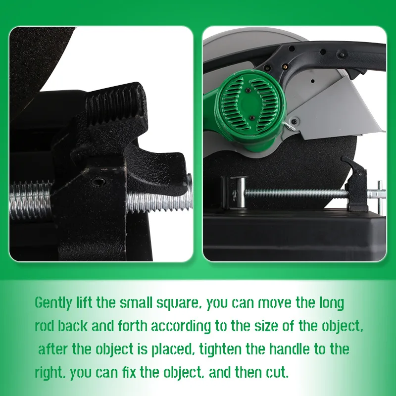 Steel Metal Profile Wood Aluminum Multifunctional Portable Profile Cutting Machine 355