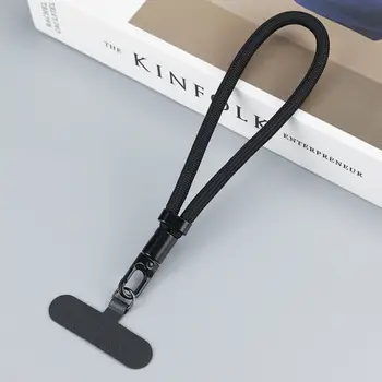 Nastavitelný univerzální pletený krátký popruh na mobilní telefon, závěsný řetízek s nášivkou na zápěstí, odnímatelný mobilní telefon 10 nejlepší prodej Cordon telefon - №8