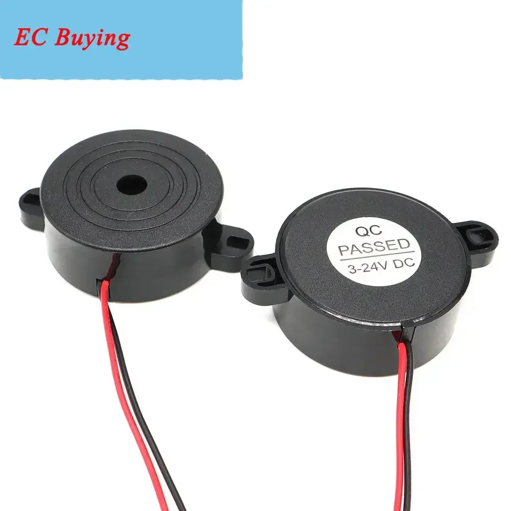 1 stks Hoge Decibel 4216 Intermitterend Geluid 100dB Piëzo Zoemer Automotive Huishoudelijke Apparaten Piezo Actieve DC Zoemer Met Draad