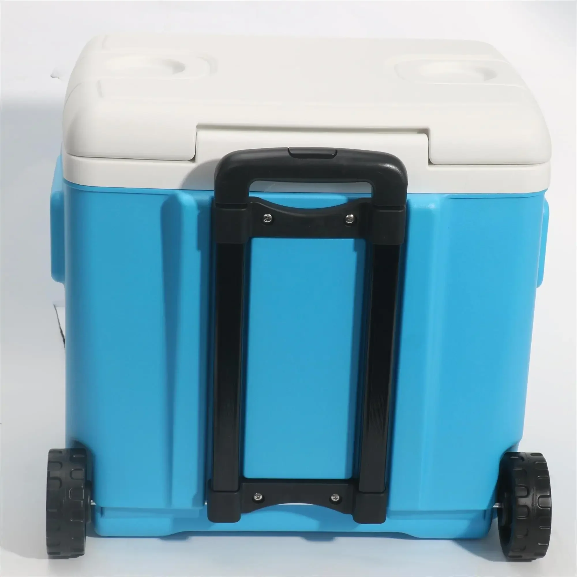 Retail Medium Size Customized Modern 30L  Portable Keep Food Warm Cold Chain Freezer Ice Cooler Box with Wheels