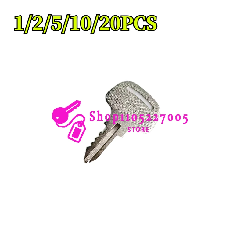 1/2/5/10/20PCS FOR Series Mower Ignition Key 55364-41180 373: 2 Keys