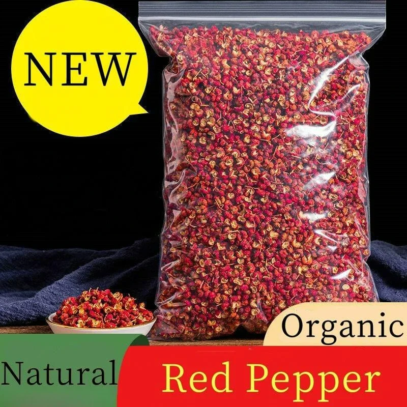 

100% Natural Red Hua Jiao Dried Flowers Chinese Prickly Ash For Seasoning Spice Incense Fragrance Sachet Soap Candle Making