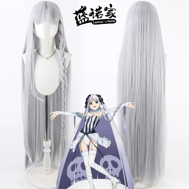 

Парик для косплея по аниме Fate François Prelati, реквизит для Хэллоуина и карнавальных вечеринок, синтетические волосы из термостойкого волокна + шапочка для парика