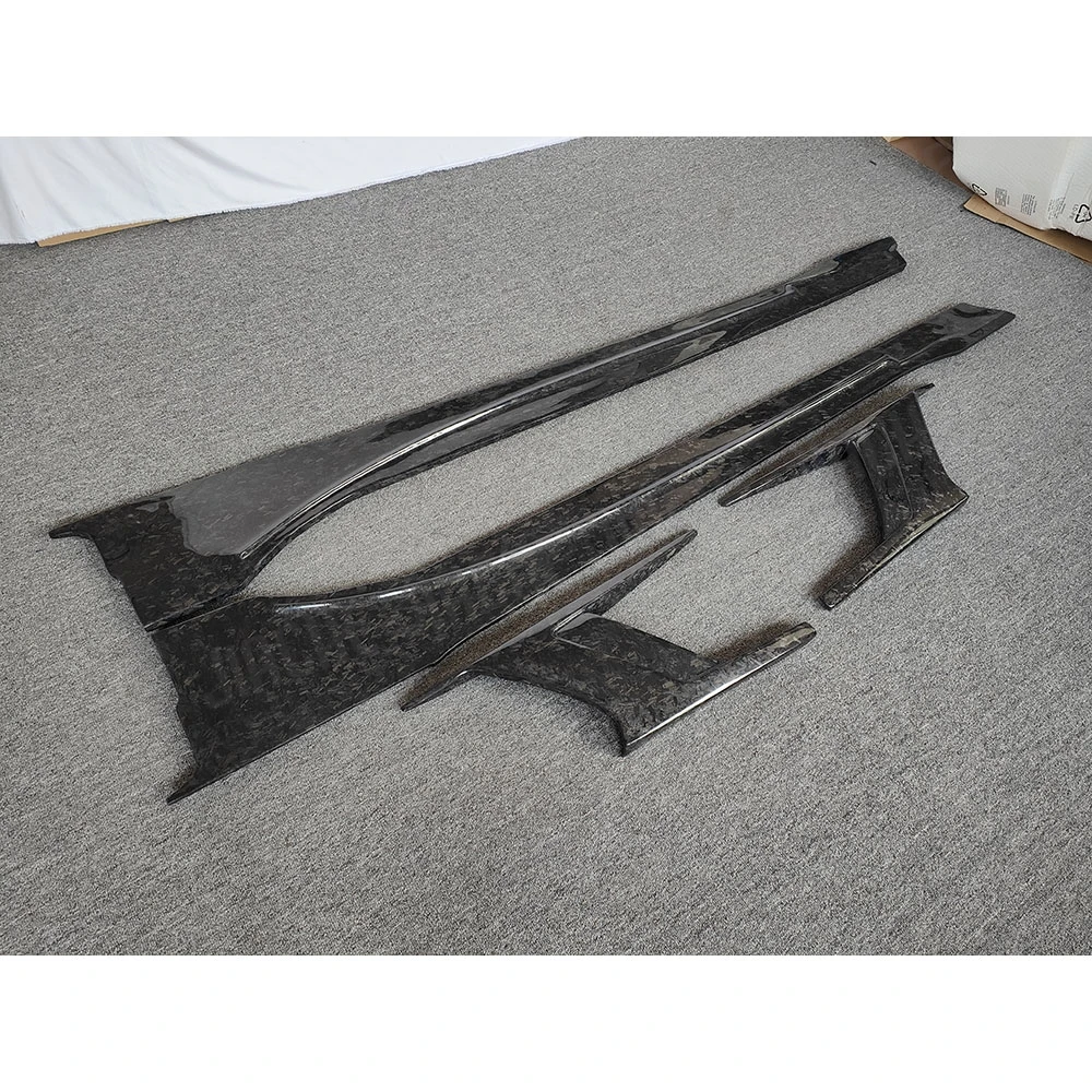 

For BMW I8 2015-2021 Side Door Bumper Guard Skirts Carbon Fiber Side Skirts New Model Car Tuning Exterior Accessories Part