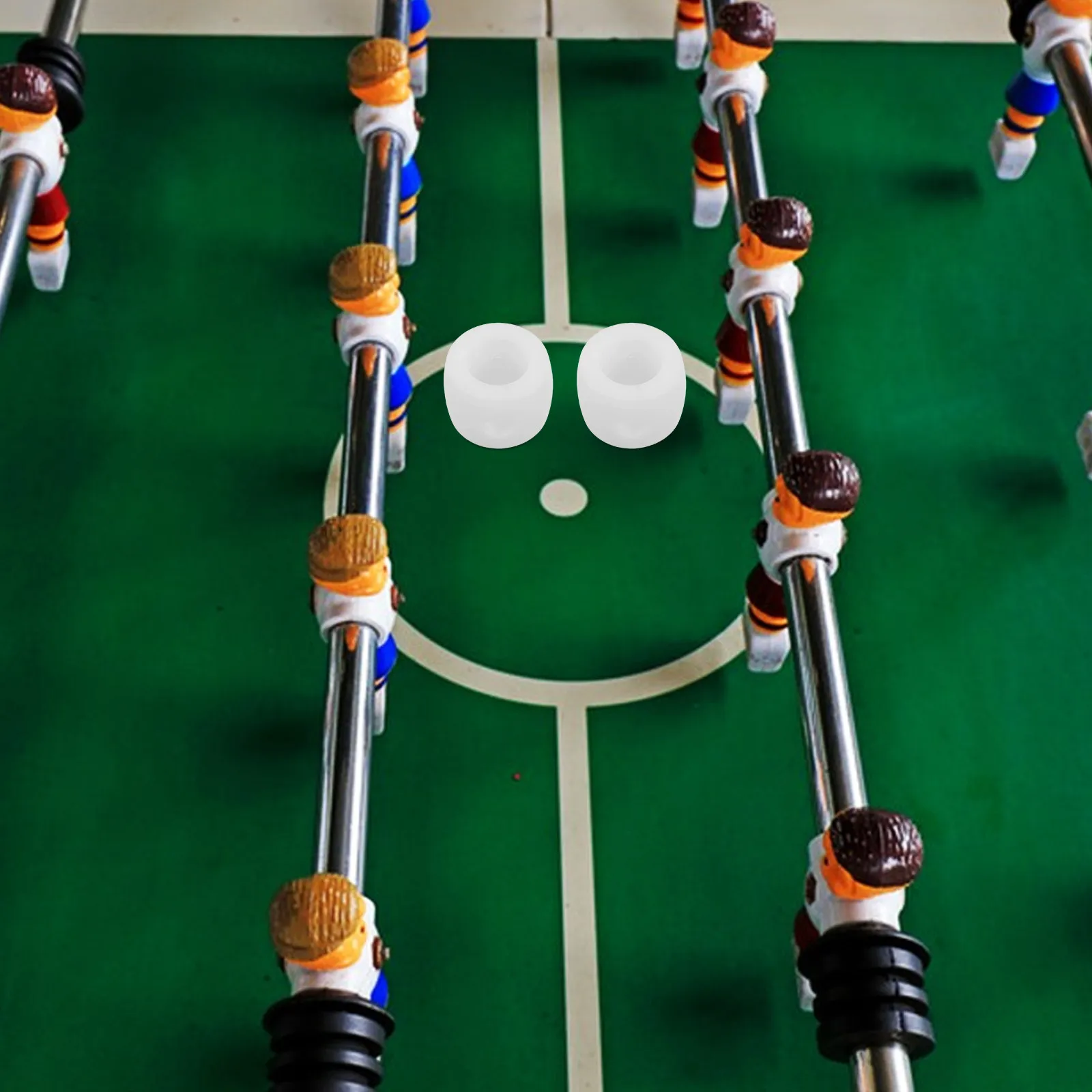 

10 pcs Football Table Goal Bar Rings Abs Plastic Stopper For Ball Positioning Durable Foosball Accessories Replacement Parts