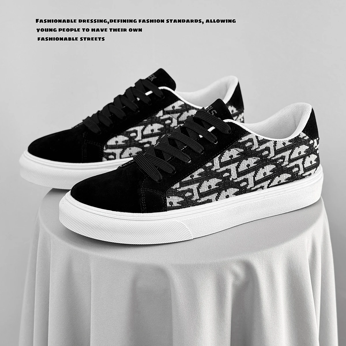 Skateboard Shoes Men Canvas Sn - Men Shoes Dior 评论和价格