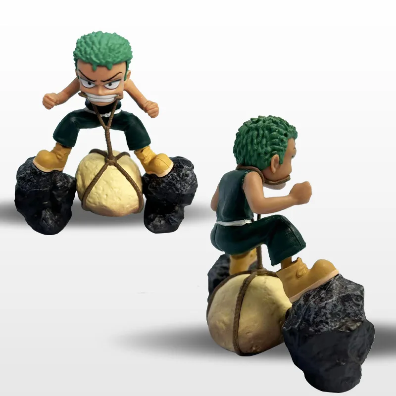 Figuras de anime zoro Roronoa, 8cm figuras pvc, estátua modelo, boneca, ornamentos, coleção, presentes, brinquedos para crianças, novo