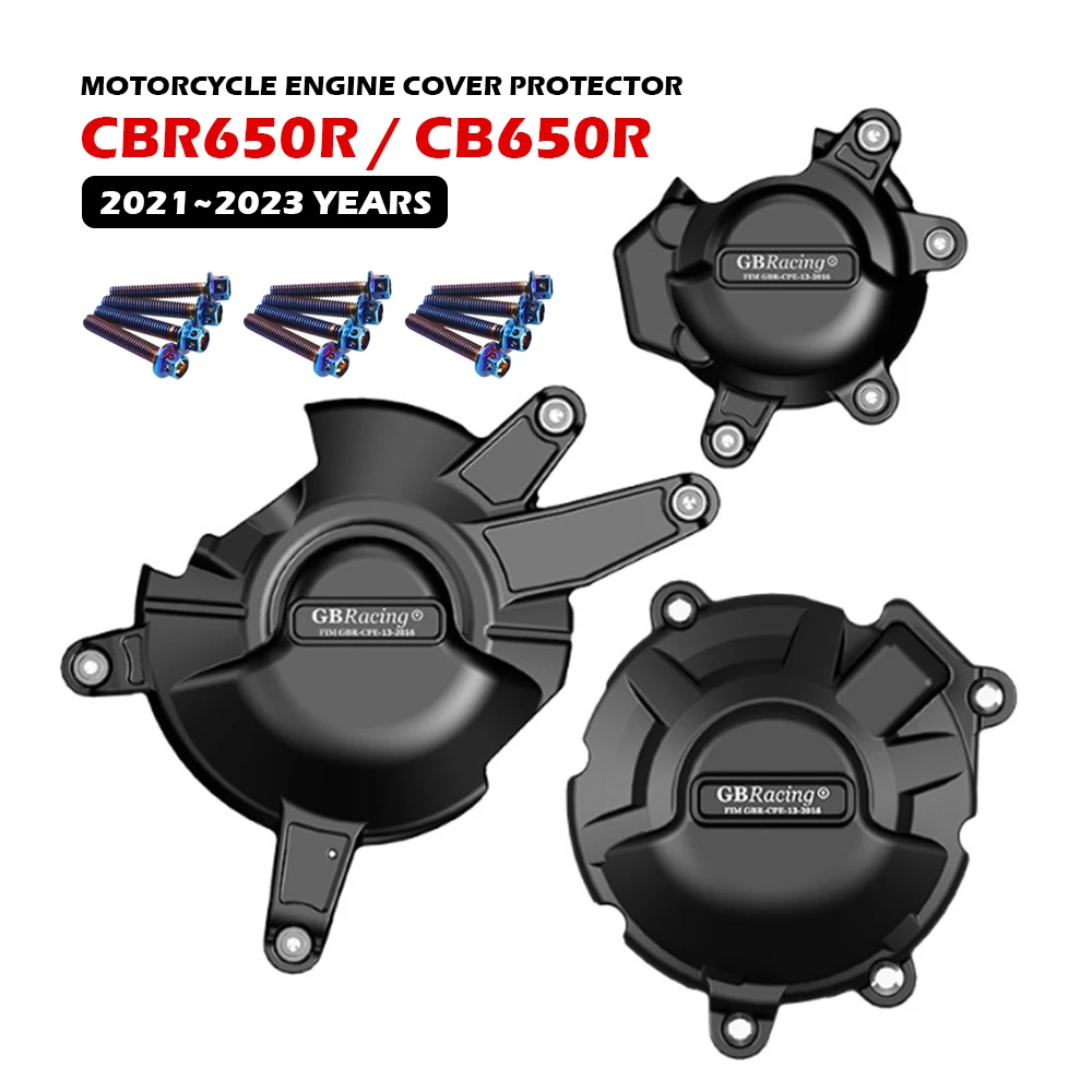 

Для HONDA CBR650R CB650R 2021 2022 протектор двигателя мотоцикла обложка для GB Racing модифицированные аксессуары