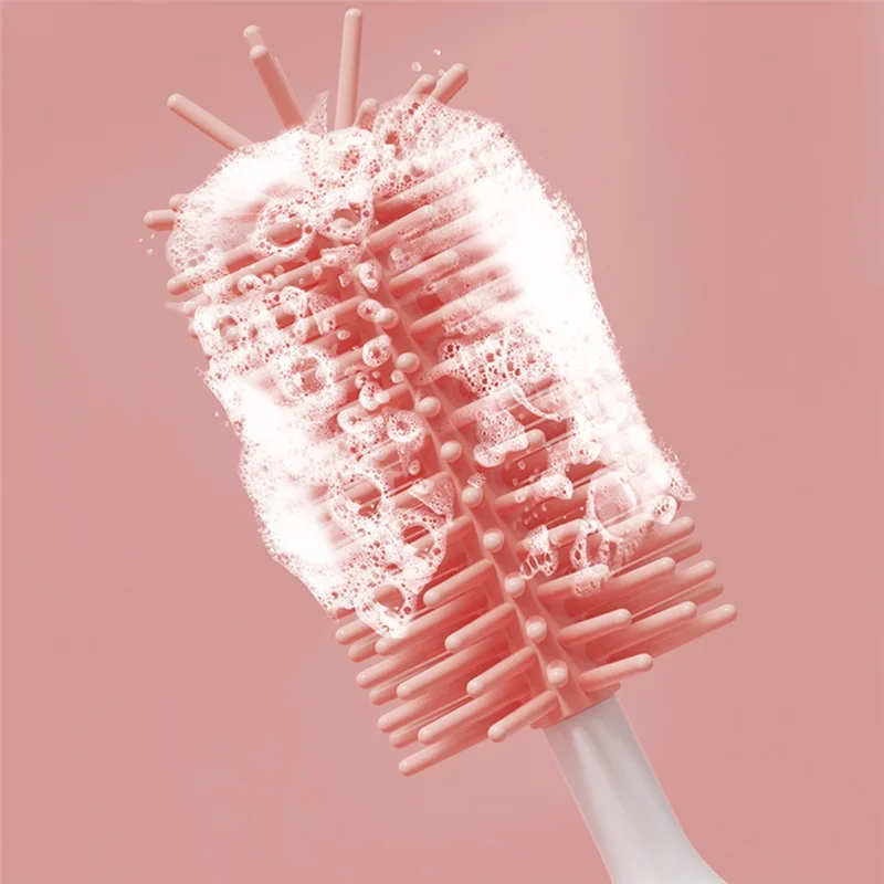 

Multipurpose Silicone Electric Baby Bottle Brush 1500Mah Cordless Infants Babe Milk Bottle Nipple Clean Brushes