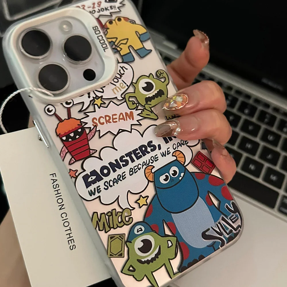 Anime Cartoon Monsters, Inc Phone Case for Infinix Hot 8 9 10 12 20 30 30i Play Smart Plus Spark 20 10 Pro Shockproof Back Cover