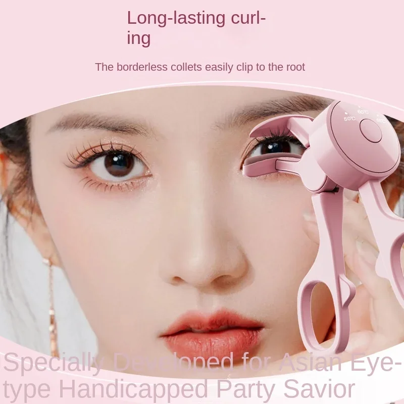 Eyelash Curler Electric Heated Comb Eye Lash Perm Long Lasting Eyelashes Curls Thermal Eyelash Curler Portable Makeup Tools