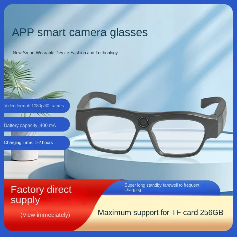 Draadloze App Hd-Opname Smart Eyewear 128Gb Sporteditie-Zwarte Tech Multifunctioneel