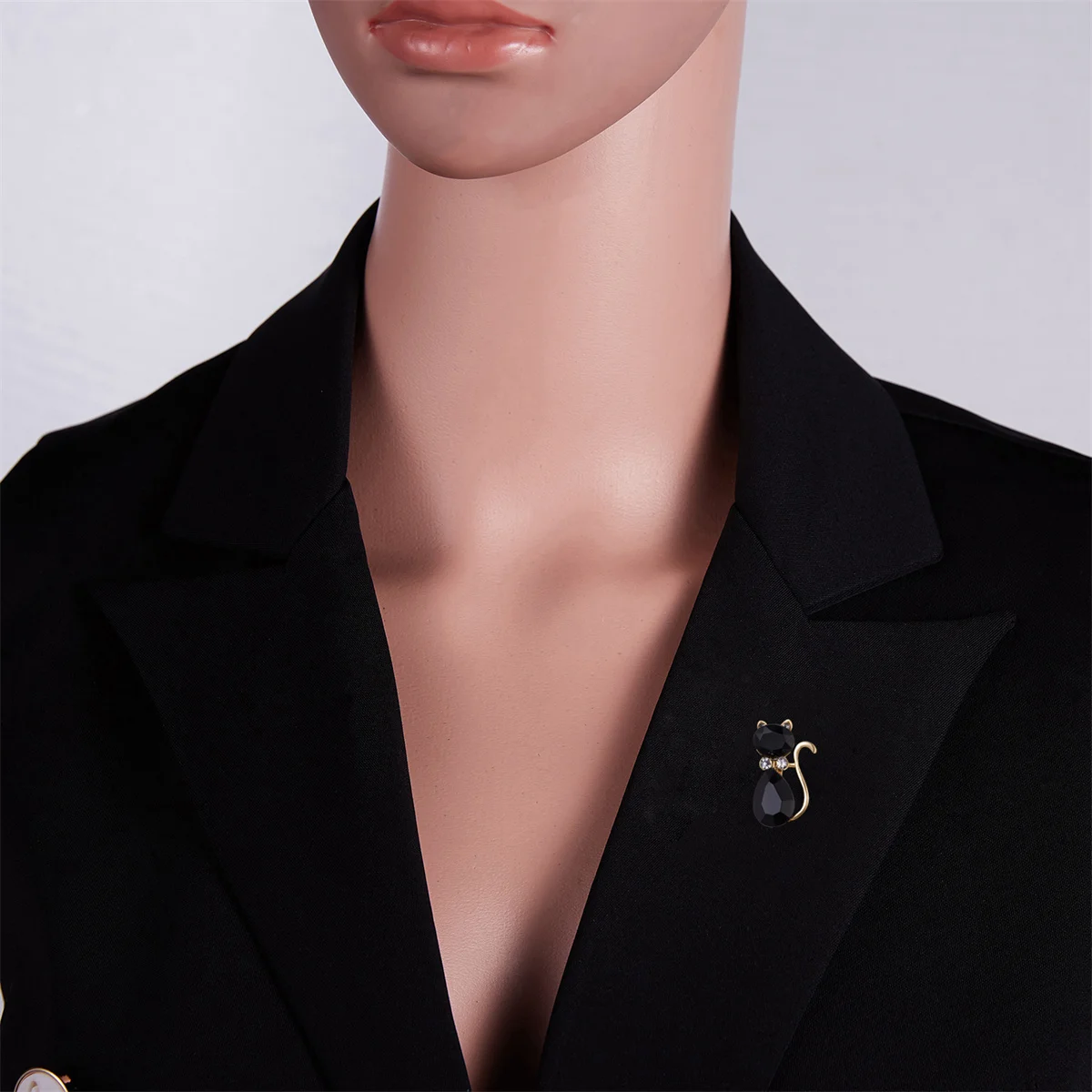 Rinhoo Reiten Besen Fliegende Katze Brosche Für Frauen Cartoon Nette Hexe Kätzchen Kragen Anstecknadeln Lustige Tier Rucksack Abzeichen Schmuck – Detail 28