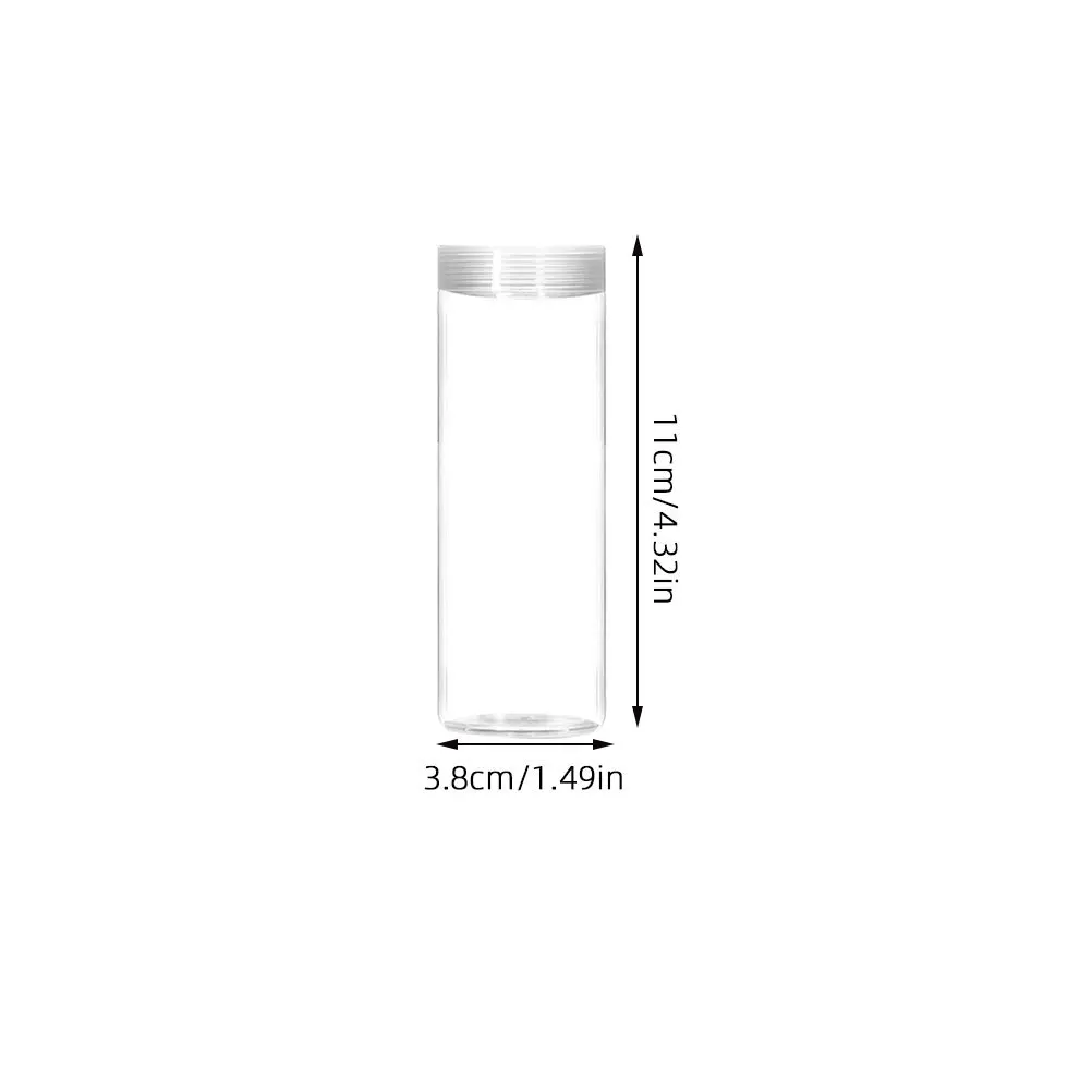 6Pcs Plastic Coin Tubes Clear Storage Holders for Coins Collection 30Mm Diameter Capsulated Organizer Dispenser Jar Container