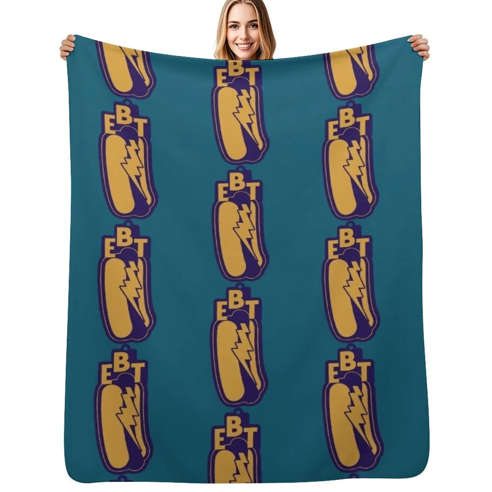

EBT Eatinbigtime Throw Blanket bed plaid For Baby Extra Large Throw Large Blankets