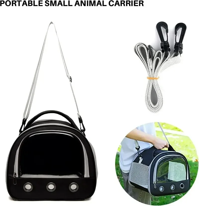 

Portable small animal handbag foldable bird cag, suitable for hamsters, hedgehogs, parrots and other small animals, shoulder bag
