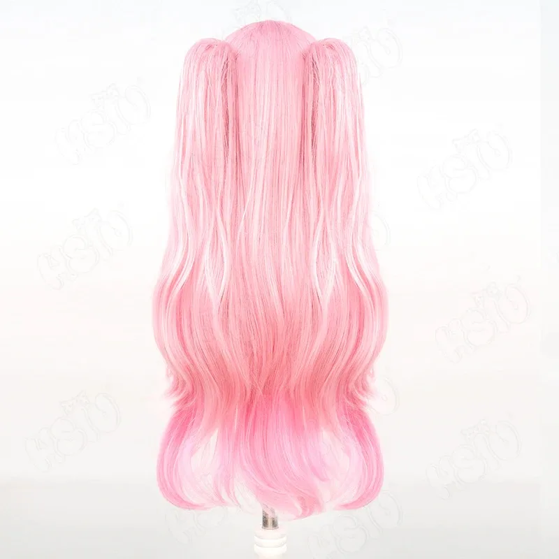 가상 YouTuber 사쿠나 유우키 코스프레 의상 가발 메이드 복장 유키 JK 유니폼 스커트 핑크 긴 머리