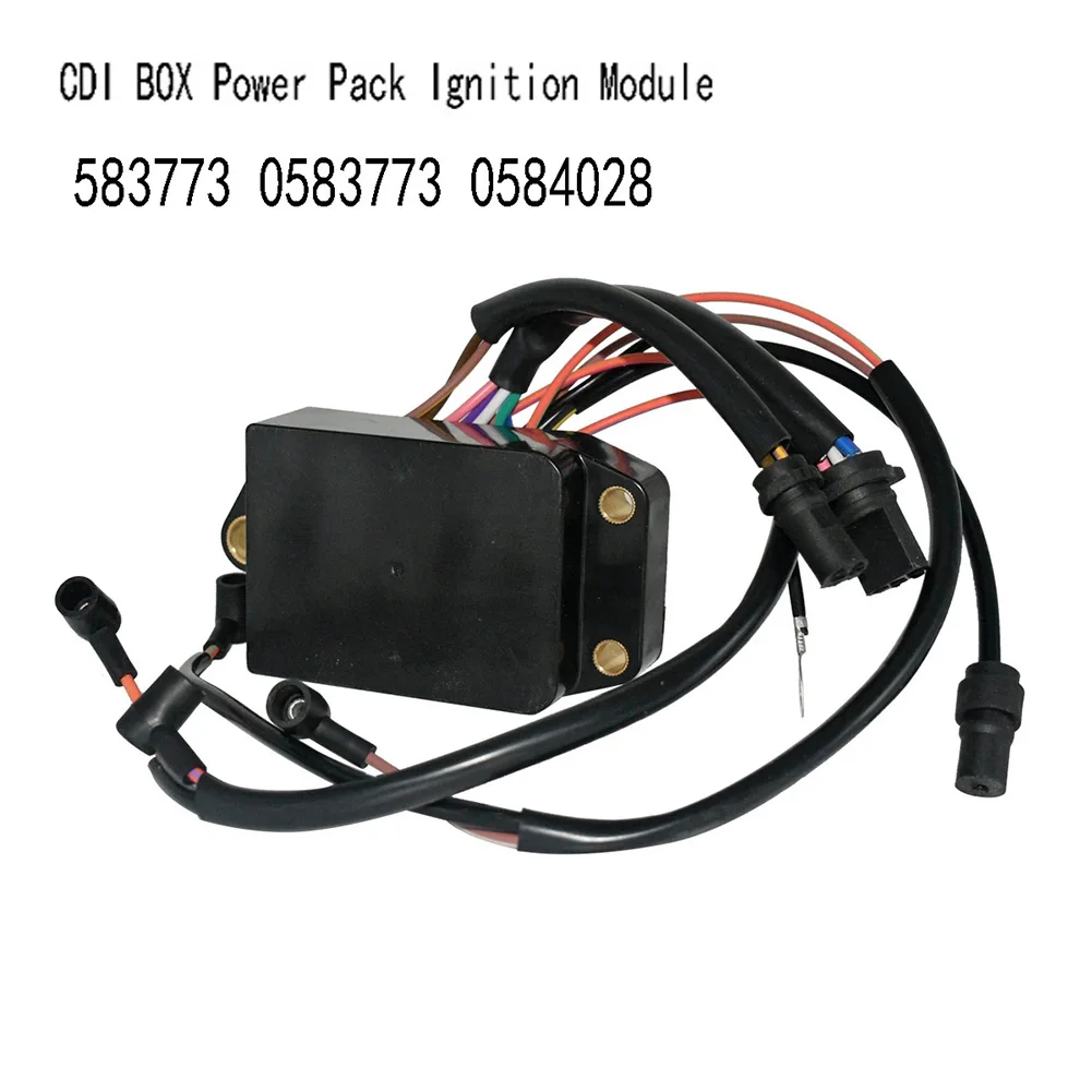 وحدة الإشعال حزمة الطاقة CDI BOX لـ Evinrude Johnson OMC 85 88 90 100 110 112 115 HP 583773 0583773 0584028