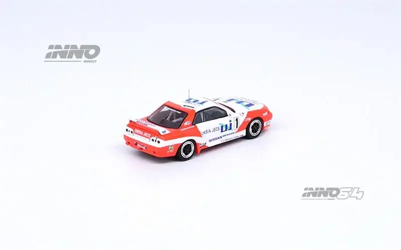 INNO 1:64  SKYLINE GTR R32 #1 UNISIA JECS JTCC Diecast Model Car