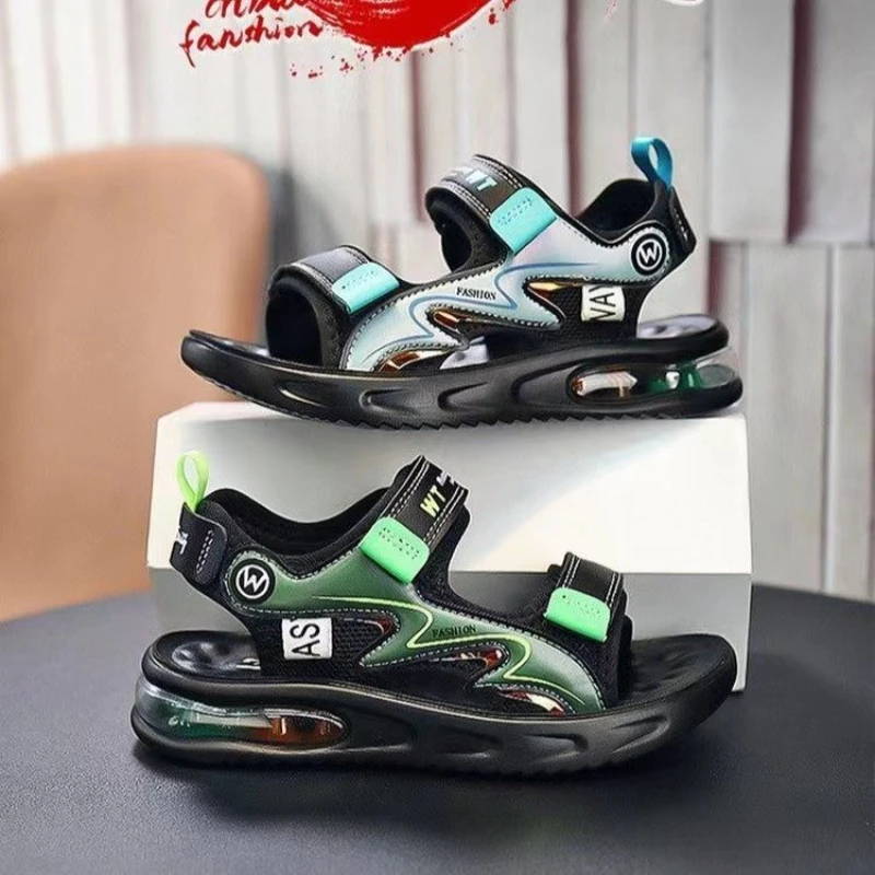 

Boys' Sandals Summer Green Casual Shoes Boys Girls Ages 3-18 Blue Open-Toe Boys' Sneakers Kids' Beach Sandals Toddler Girl Shoes