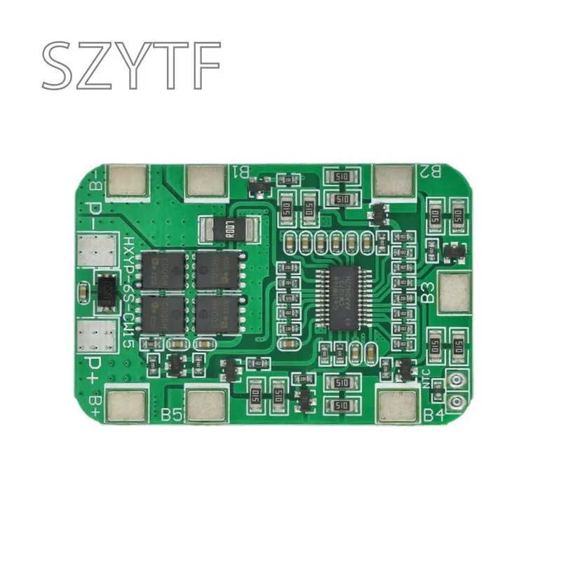 6S 14A 22.2V/25.2V PCB BMS Protection Board For 6 Pack 18650 Li-ion Lithium Battery Cell Module New Arrival Balanced