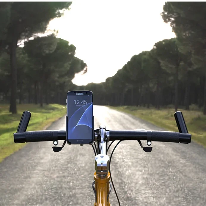 VIKEFON Aluminiumlegierung Motorrad Fahrrad Handyhalterung für 4-7 Zoll Smartphone GPS Lenkerhalterung Motorradzubehör – Detail 15