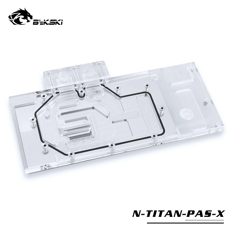 Bykski Water Block use for NVIDIA GTX TITAN XP/X-Pascal/ GTX1070/1080/1080TI Founder / Reference Edition / Full Cover Block RGB