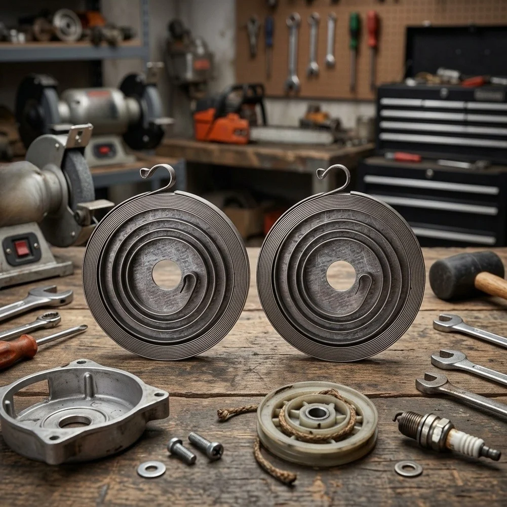 90.6 X 76.5 X 5.3mm for starter Spring Replacement Recoil for starter Part For Chainsaw Spring Installation Reliable