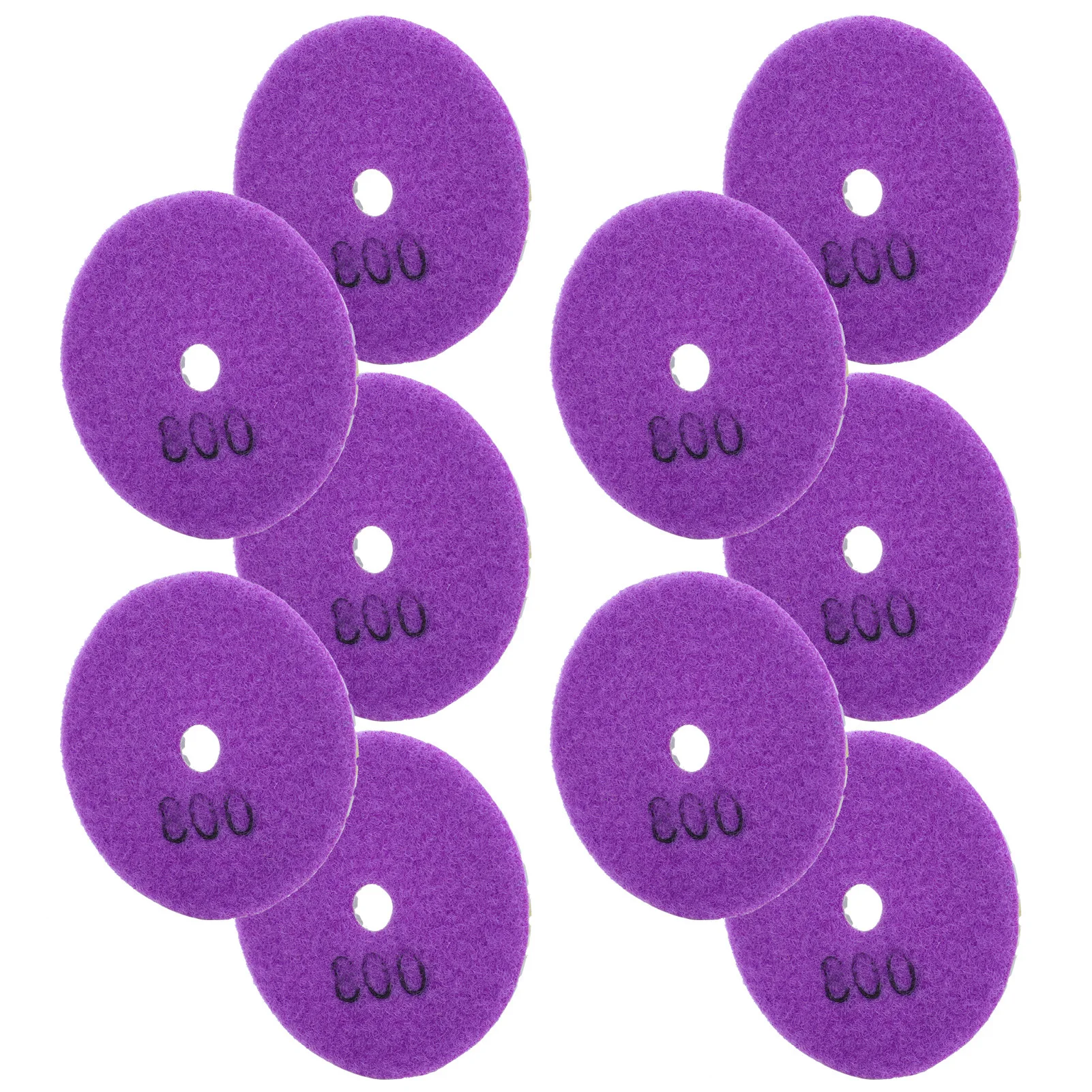 

10 шт. 3-дюймовые шлифовальные диски, подушечки для полировки, полировки мрамора, бетона, 800 сеток, полировальные подушечки для алмазной полировки