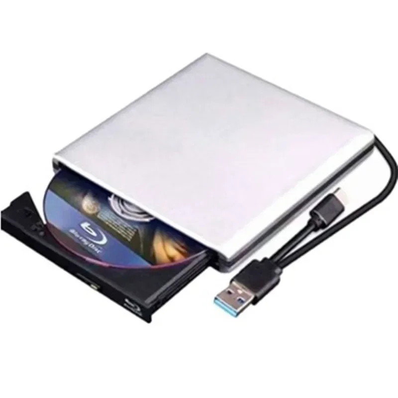 Imagem -06 - Uhd 4k Blu-ray Player para Mac os Usb 3.0 Óptica Externa Gravador de Dvd Bd-re Rom 3d Leitores Gravador Leitor 1pc