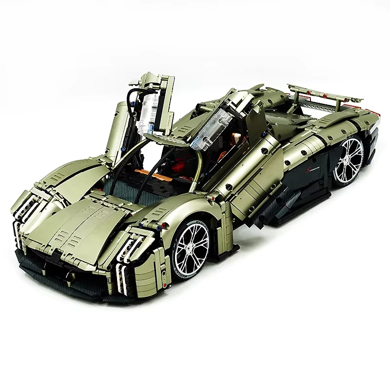 MOC Technische onderdelen RC Power Functies Accessoires Motor Compatibel 9821 Uitgerust met verlichtingscomponenten