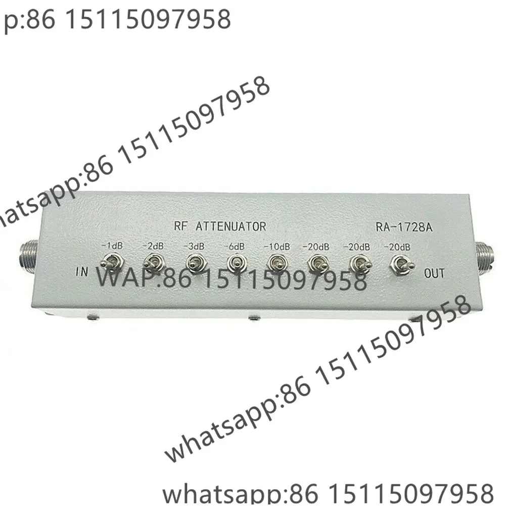 82DB VARIABLE/ STEP ATTENUATOR 50 OHM For Ham Radio Transmitter Etc High Frequency Attenuator 1dB Step Signal