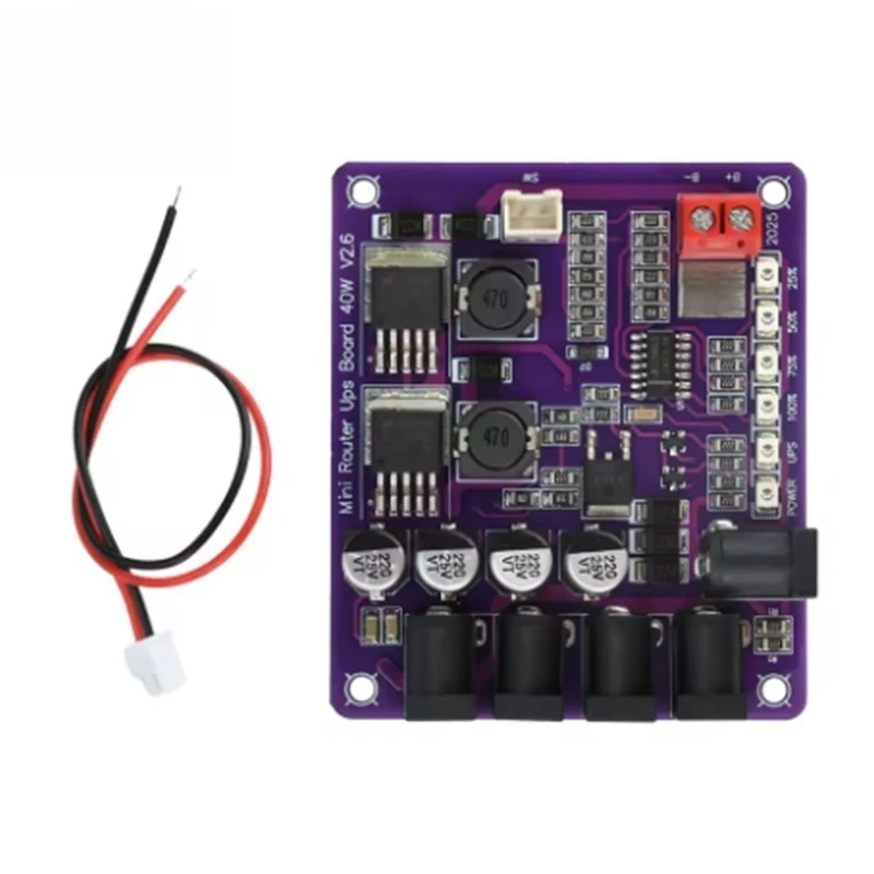 CA-403S Mini Router Uninterruptible Power Supply Board 40W Battery Charging Board 12.6V Power Module