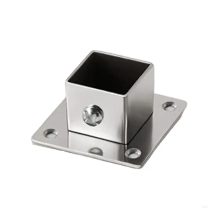 Universals Stainless Steel Flanges Holder Corrosions Resistant Flanges Mount Stable Square Flanges Connector A2BB