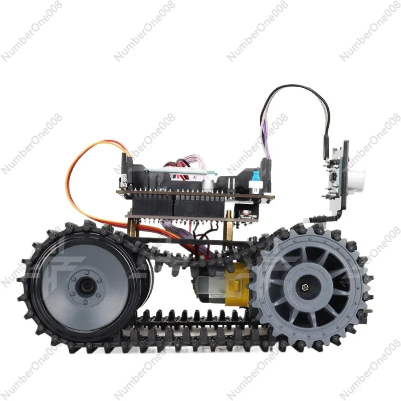 Picture 5: Compatible with Arduino Smart Car Tank Robot Car Tracking Bluetooth U-Bot Crawler Car Kit