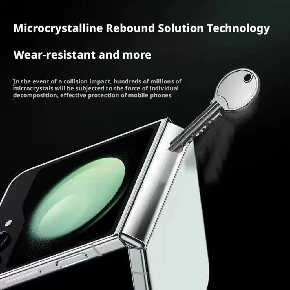 For Samsung Galaxy Z Flip 7 Middle Hinge Hydrogel Film Mobile Phone Hinge Protective Film Accessories Central Axis Protector