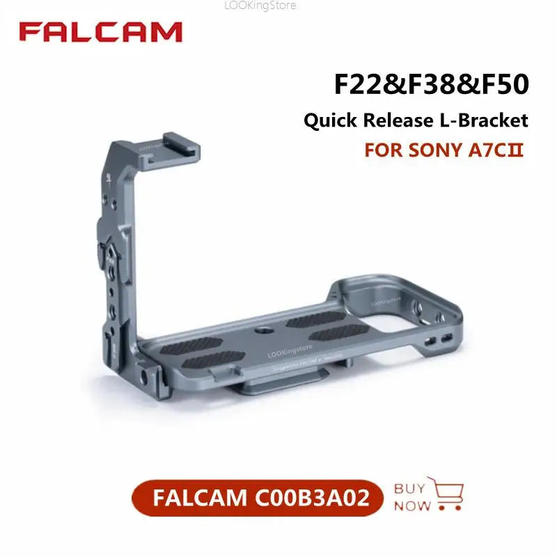 FALCAM F22 F38 F50 كاميرا الإفراج السريع L-قوس الإفراج السريع اللوحة السفلية لسوني A7C2 C00B3A02 C00B3A03