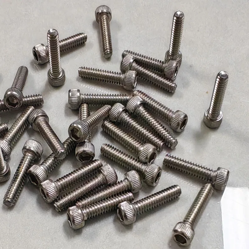 

DIN912 Hex Socket Knurled Cap Head Bolt 304 Stainless Steel A2 UNC UNF 5/16" 3/8" 1/2" 5/8" Allen Fastener
