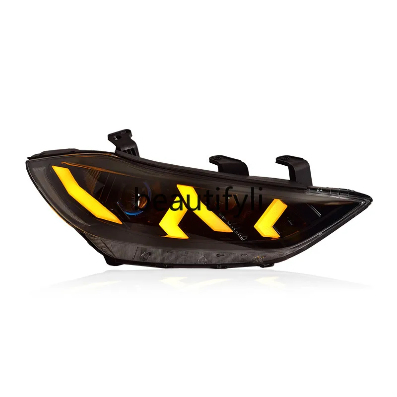 

Dedicated to XD headlight assembly 16-21 modified LED lens daytime running light running water turn signal