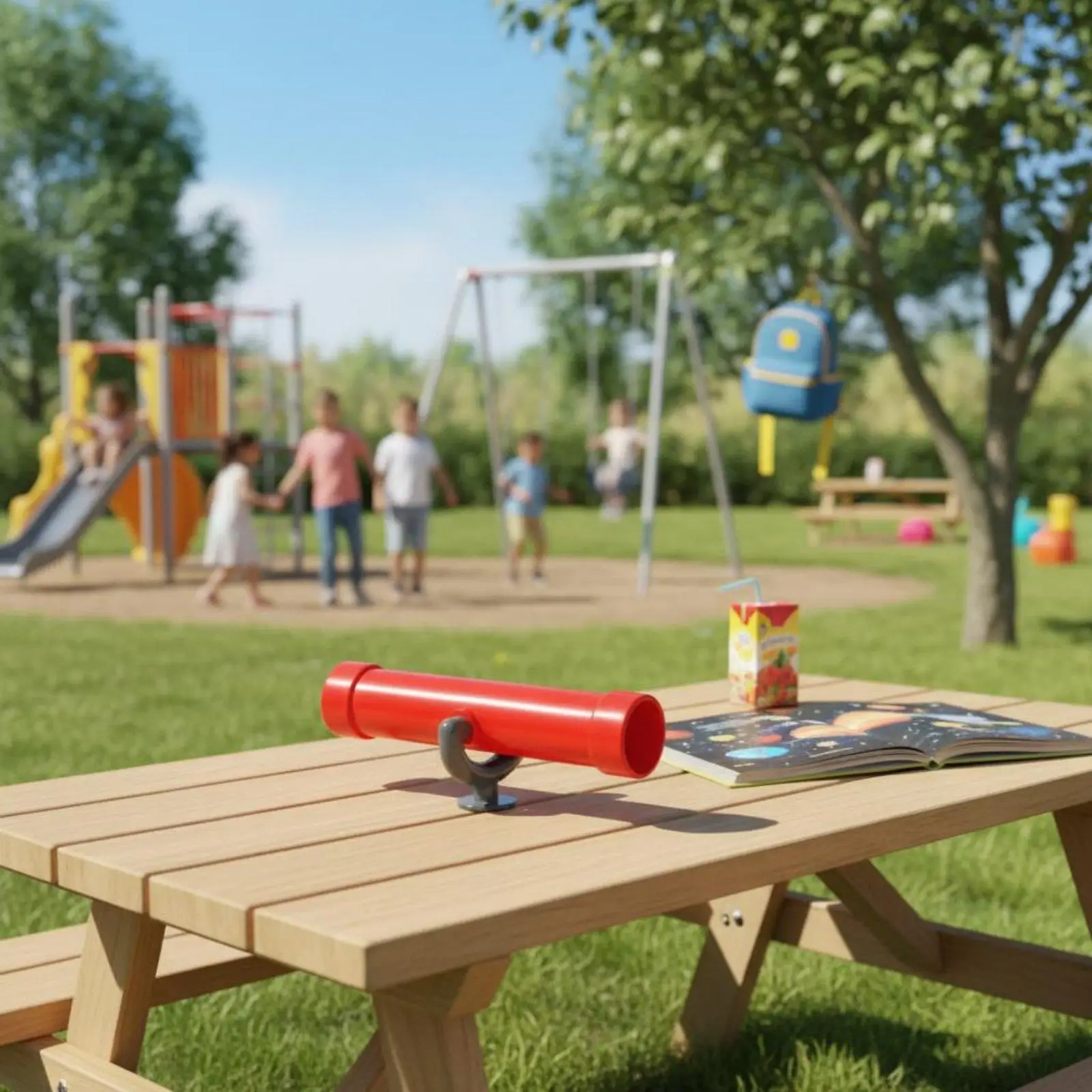 Children Telescope Kids Sensory Learning Toy Educational Playground Tool for Imaginative Playset Installation