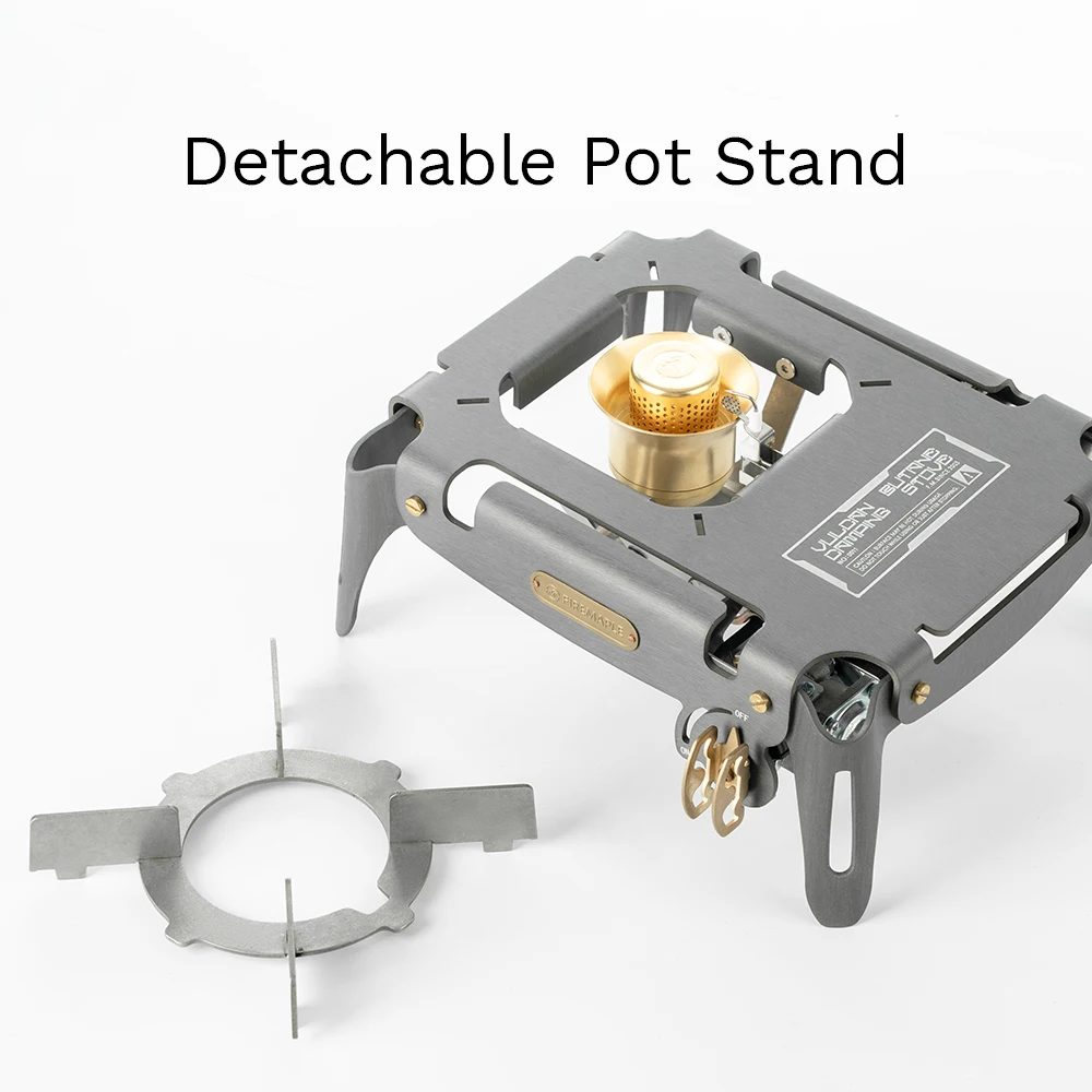 Ultra-Light Butane Camp Stove with Piezo Ignition