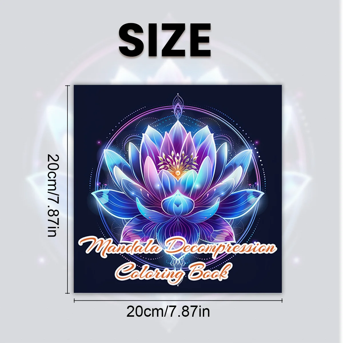 Adult Coloring Book: Upgraded Thick Paper Mandala Designs with Dreamy Floral Illustrations for Color Practice