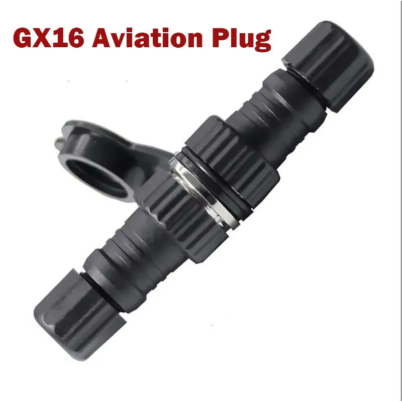 GX16 Waterproof Connector with Dust Cover M16 Male Female Aviation Plug 2Pin 3Pin 4Pin 5Pin Even Joint Socket Servo Motor IP65