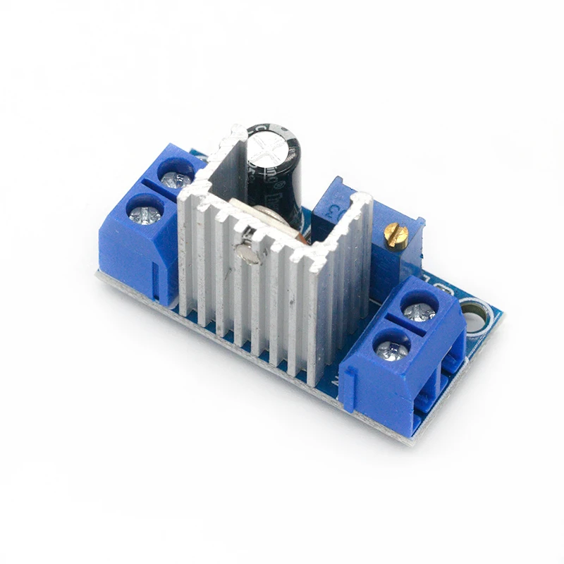 Fonte de alimentação lm328 para regulador linear de tensão ajustável, módulo de placa de circuito buck step down