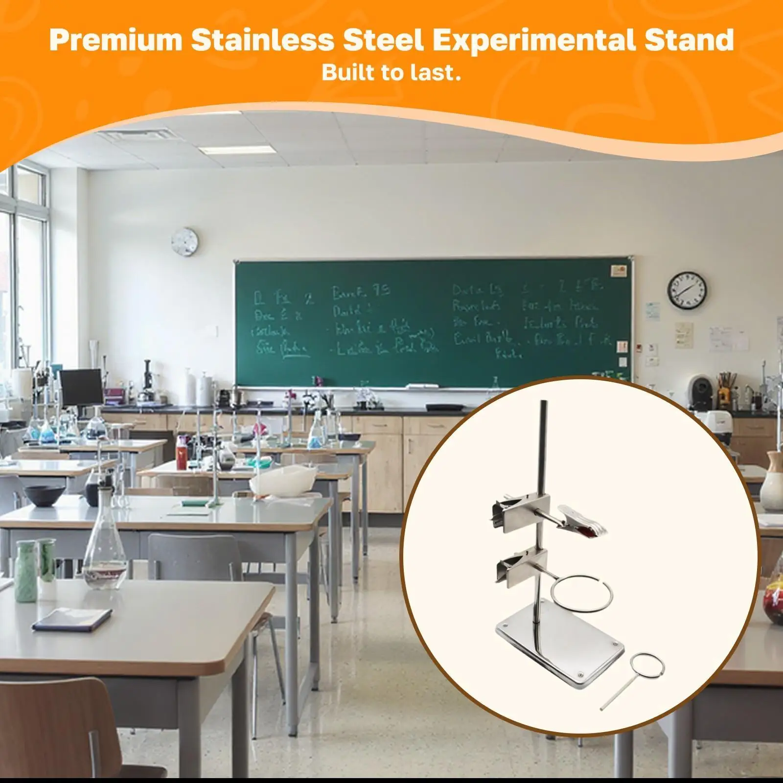 ステンレス鋼のラボスタンド、練習用トレーニング玩具、建築プロジェクト、手と目の協調能力の開発、インテリジェントな科学実験